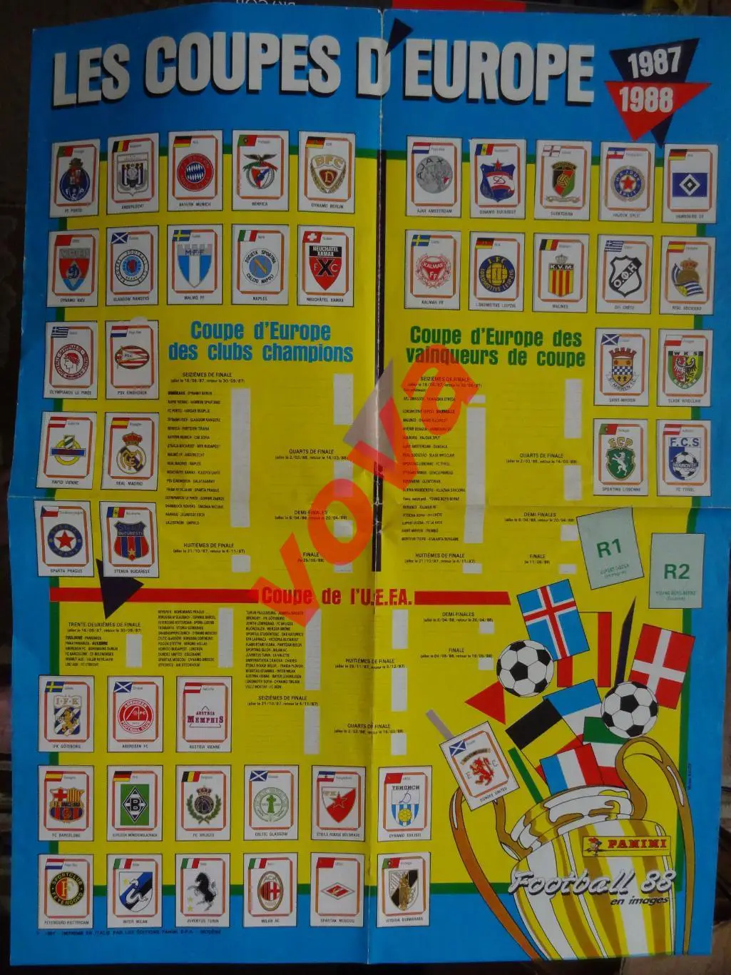 1987г.Кубок Чемпионов,Кубков,УЕФА.1-й раунд.Спартак(Москва),Динамо(Тбилиси),Киев