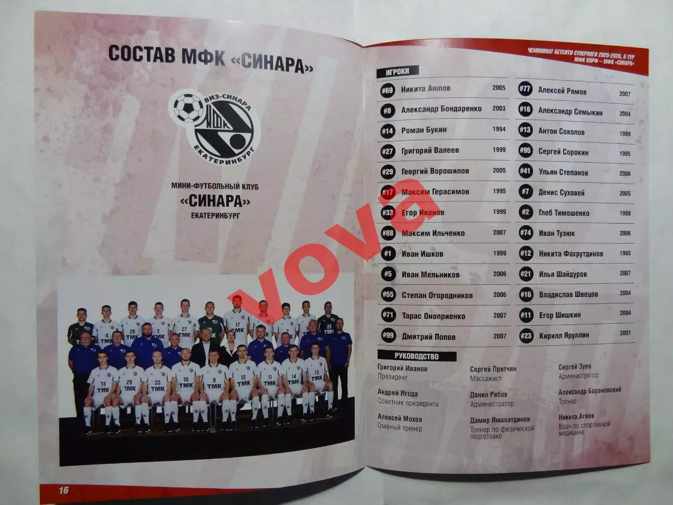 26,27.09.2025г.Бетсити Суперлига.МФК КПРФ(Москва)-МФК Синара(Екатеринбург) 7