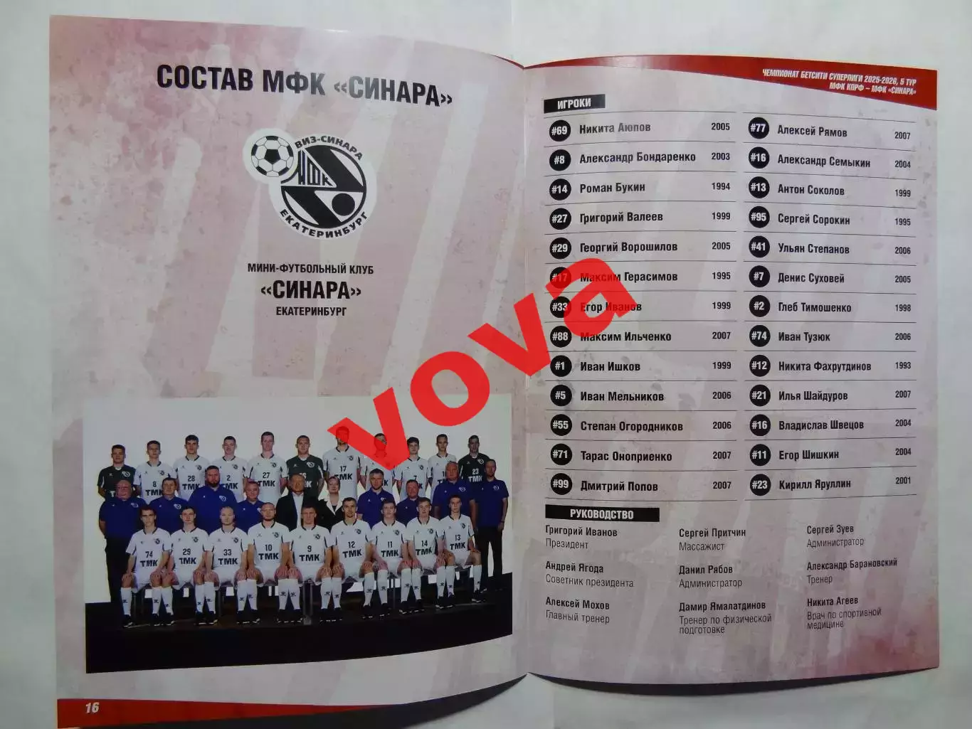 26,27.09.2025г.Бетсити Суперлига.МФК КПРФ(Москва)-МФК Синара(Екатеринбург) 7