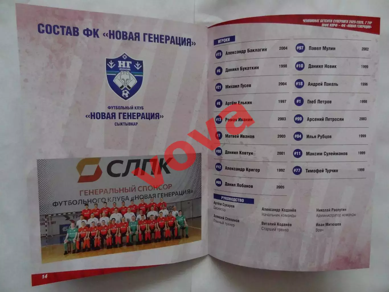 06,07.10.2025г.Бетсити Суперлига.МФК КПРФ(Москва)-Новая Генерация(Сыктыквкар) 7