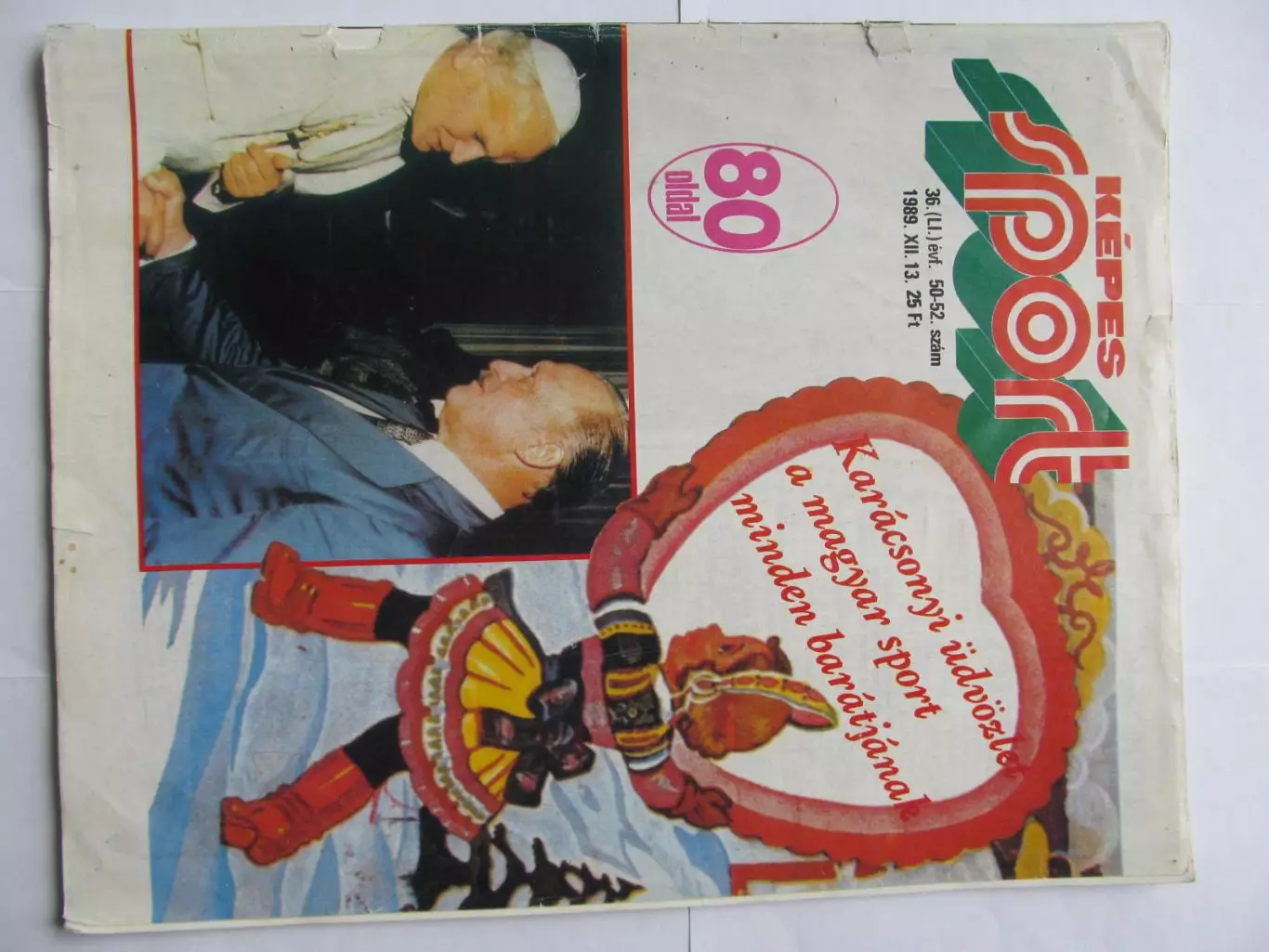 Журнал KEPES SPORT № 50-52 1989г. Постеры команд-участниц ЧМ 1990 1