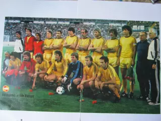 Постер сб. Европы из журнала Stadion/Стадион 1981г