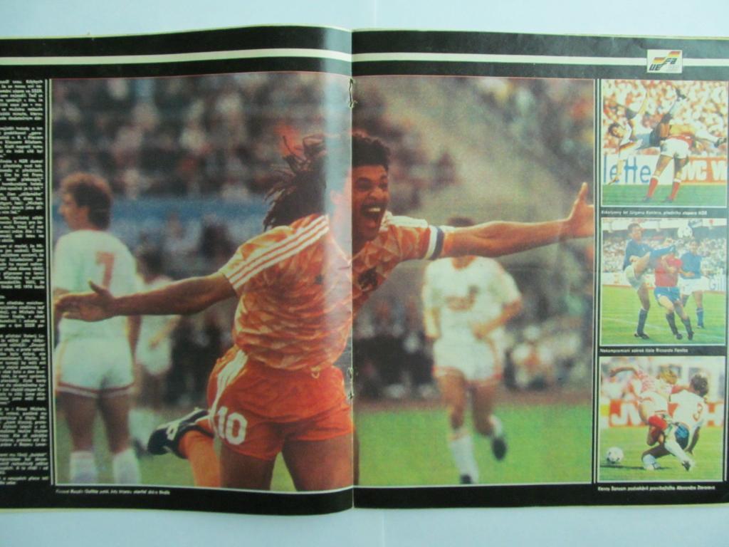 Журнал Стадион (ЧССР) 1988 год №30 (спецвыпуск к ЧЕ-88) + постеры (см. опис.) 3