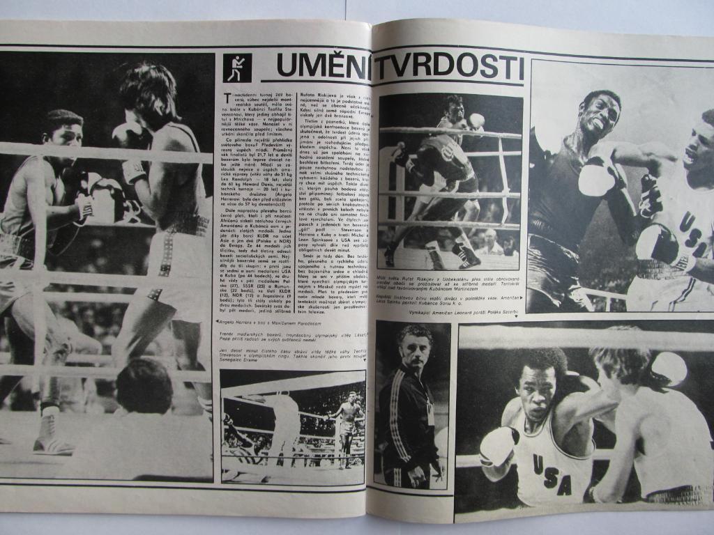 Журнал Стадион (ЧССР) 1976 год №34-35 Спецвыпуск к ОИ-76 4