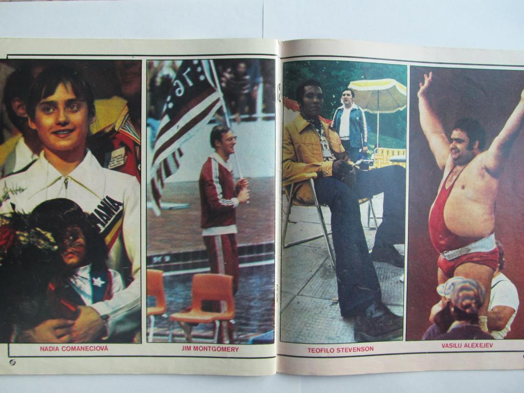 Журнал Стадион (ЧССР) 1976 год №34-35 Спецвыпуск к ОИ-76 5