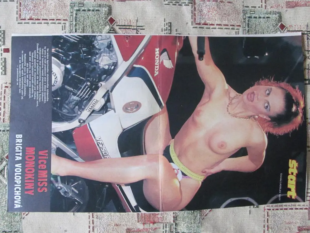 Старт (ЧССР) 1990 год, постер Вице-мисс монокини