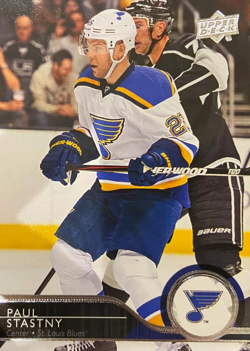 Хоккей. Карточка Paul Stastny-Пол Штястны St. Louis Blues/Сент-Луис Блюз НХЛ/NHL