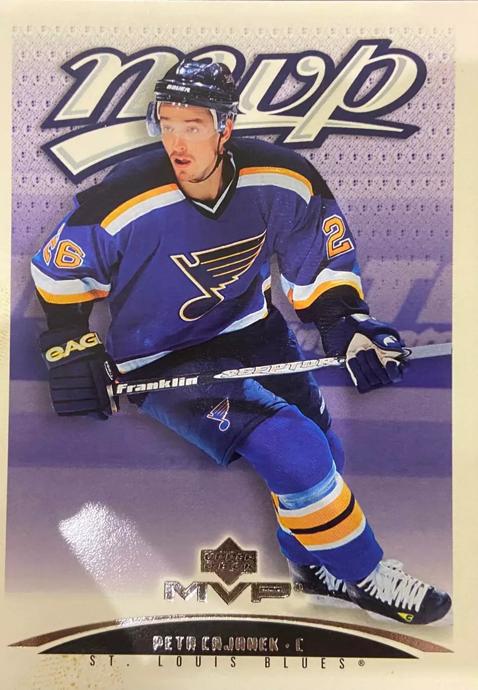 Хоккей. Карточка Петр Чаянек Сент-Луис, Ак Барс, СКА, Динамо Москва НХЛ/NHL/КХЛ