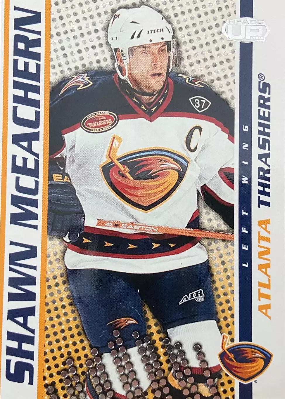 Хоккей. Карточка Shawn McEachern-Шон Макичерн Atlanta Thrashers-Атланта НХЛ/NHL