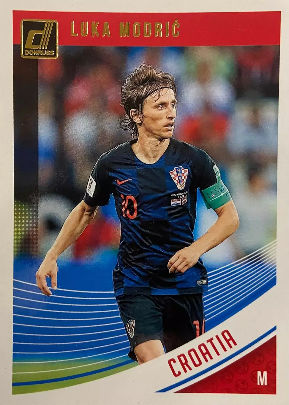 Футбол. Карточка Luka Modric/Лука Модрич Хорватия, Реал Мадрид Panini 2018-19
