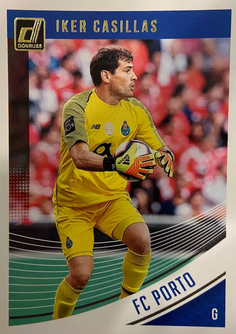 Футбол. Карточка Iker Casillas/Икер Касильяс Порту, Реал Мадрид Panini 2018-19
