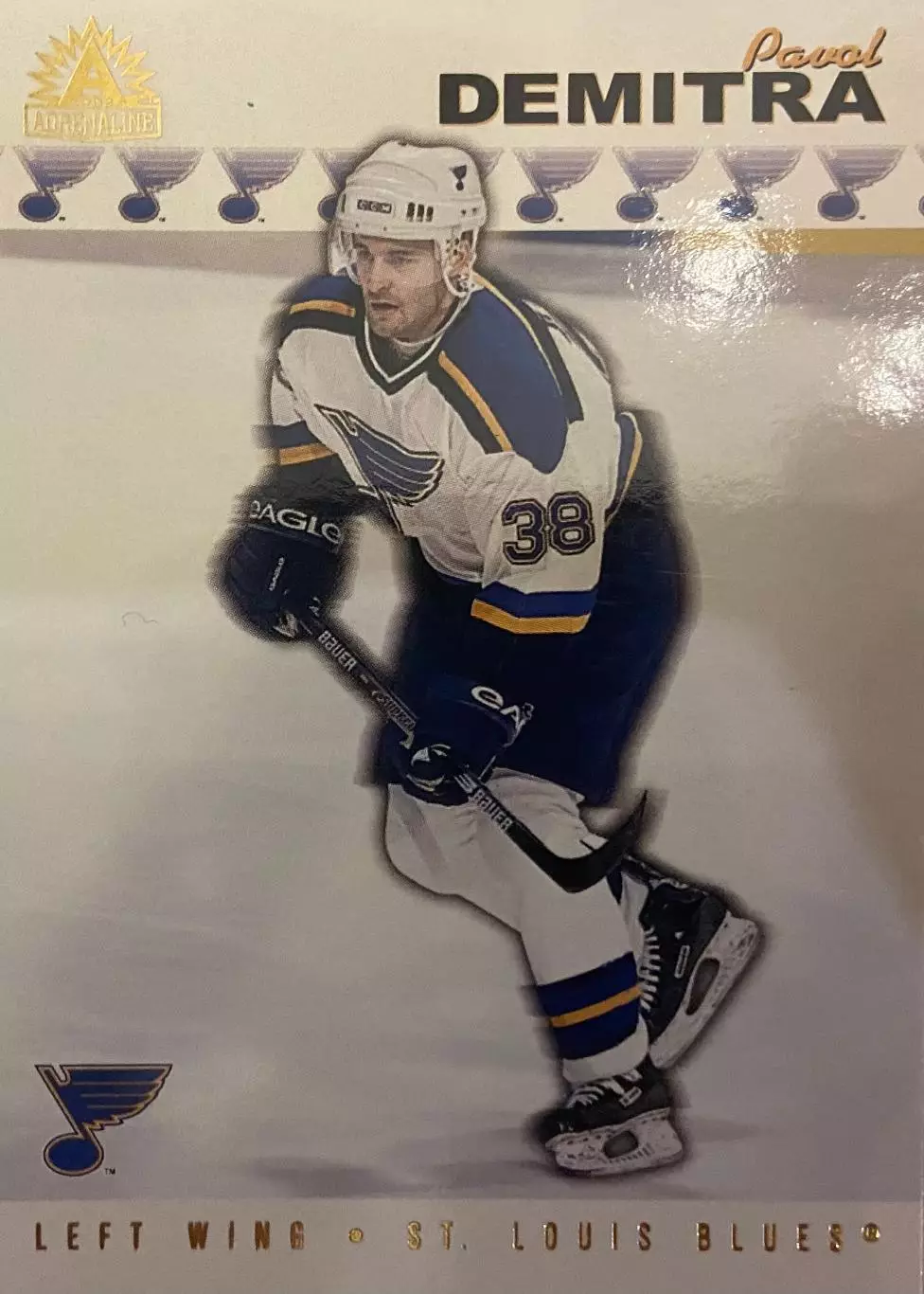 Карточка Павол Демитра St. Louis Blues/Сент-Луис Локомотив Ярославль NHL/НХЛ/КХЛ