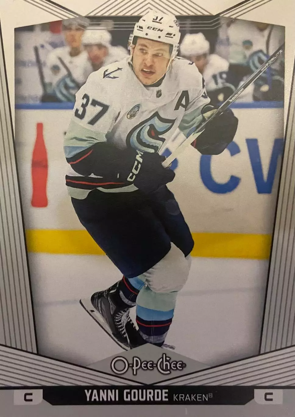 Хоккей. Карточка Yanni Gourde -Янни Гурд Seattle Kraken - Сиэтл Кракен НХЛ/NHL