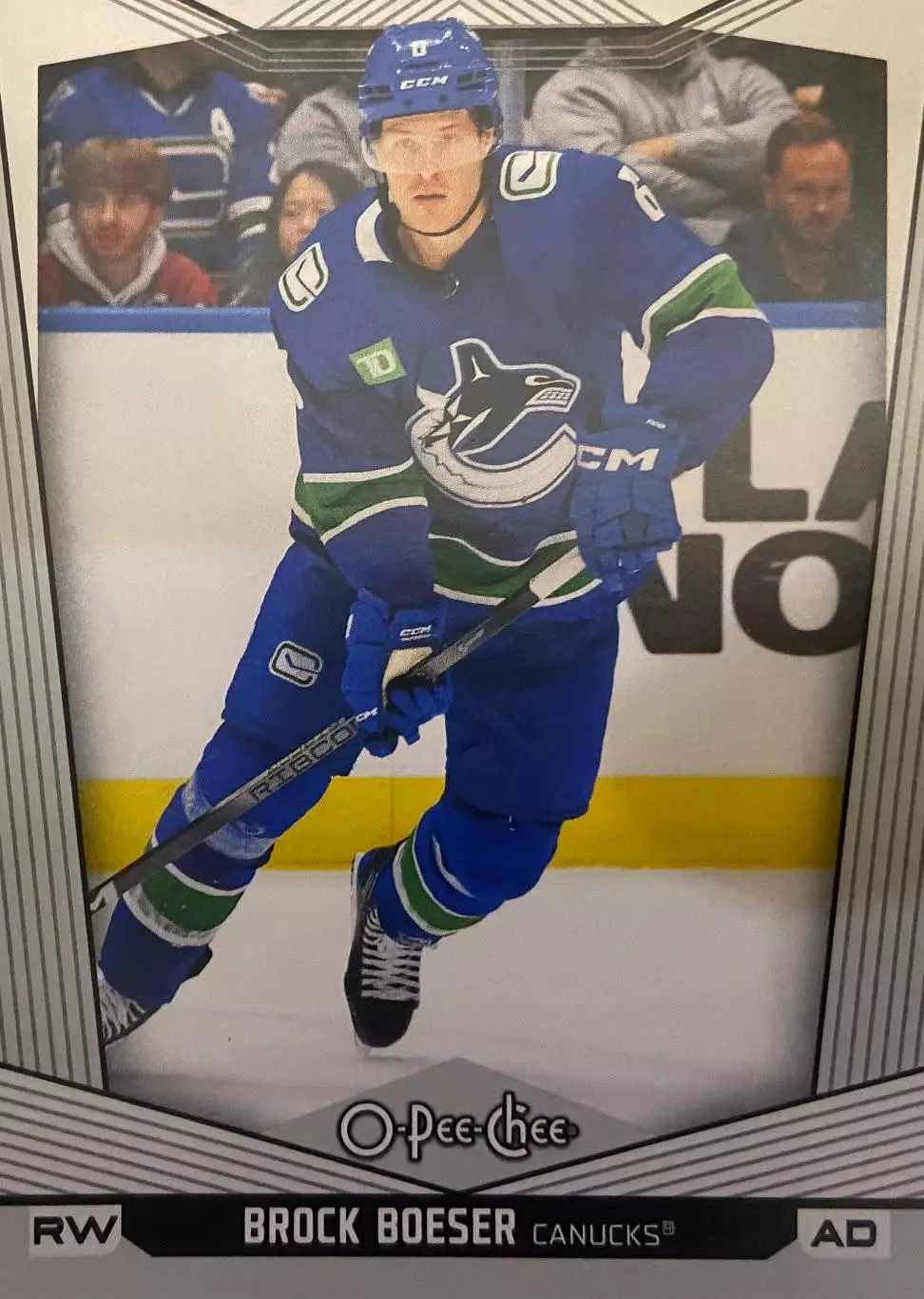 Хоккей. Карточка Brock Boeser - Брок Бесер Vancouver Canucks-Ванкувер НХЛ-NHL