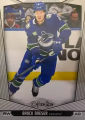 Хоккей. Карточка Brock Boeser - Брок Бесер Vancouver Canucks-Ванкувер НХЛ-NHL