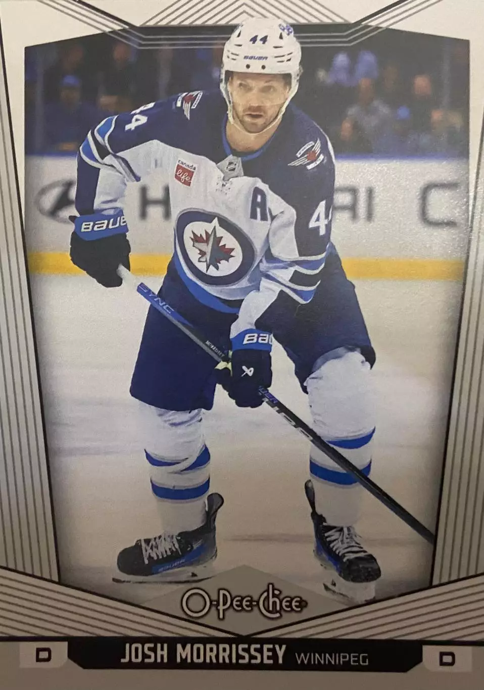 Хоккей. Карточка Josh Morrissey - Джош Моррисси Winnipeg Jets - Виннипег НХЛ-NHL