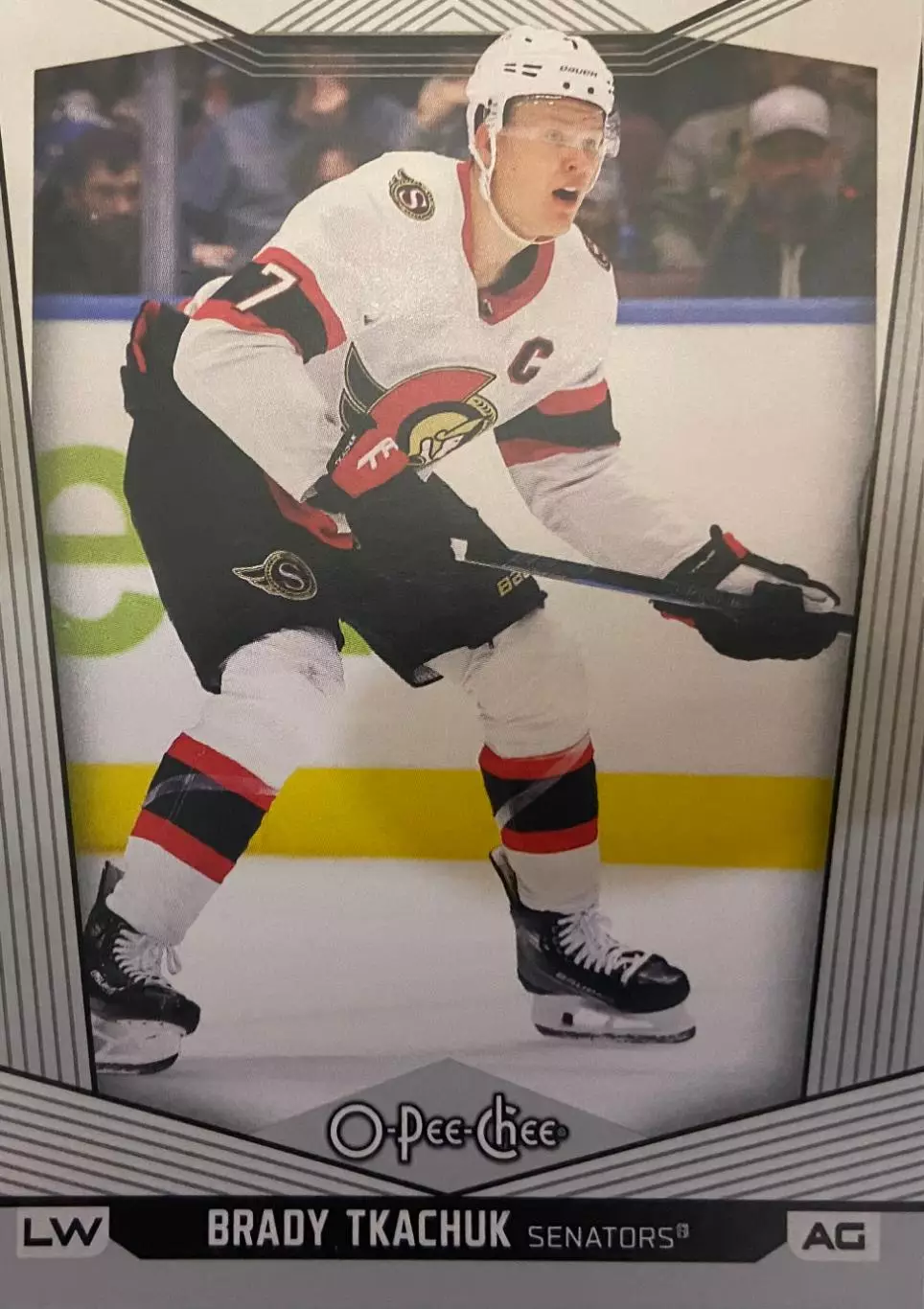 Хоккей. Карточка Brady Tkachuk - Брэди Ткачук Ottawa Senators-Оттава НХЛ-NHL