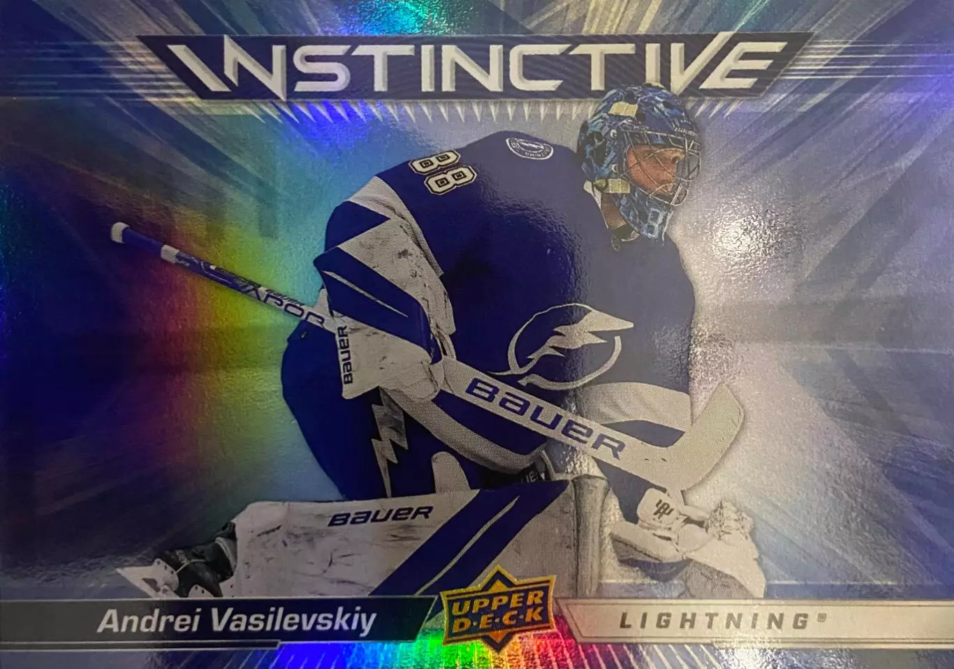 Карточка Андрей Василевский Тампа-Бэй Лайтнинг, Салават Юлаев Уфа NHL/НХЛ/КХЛ