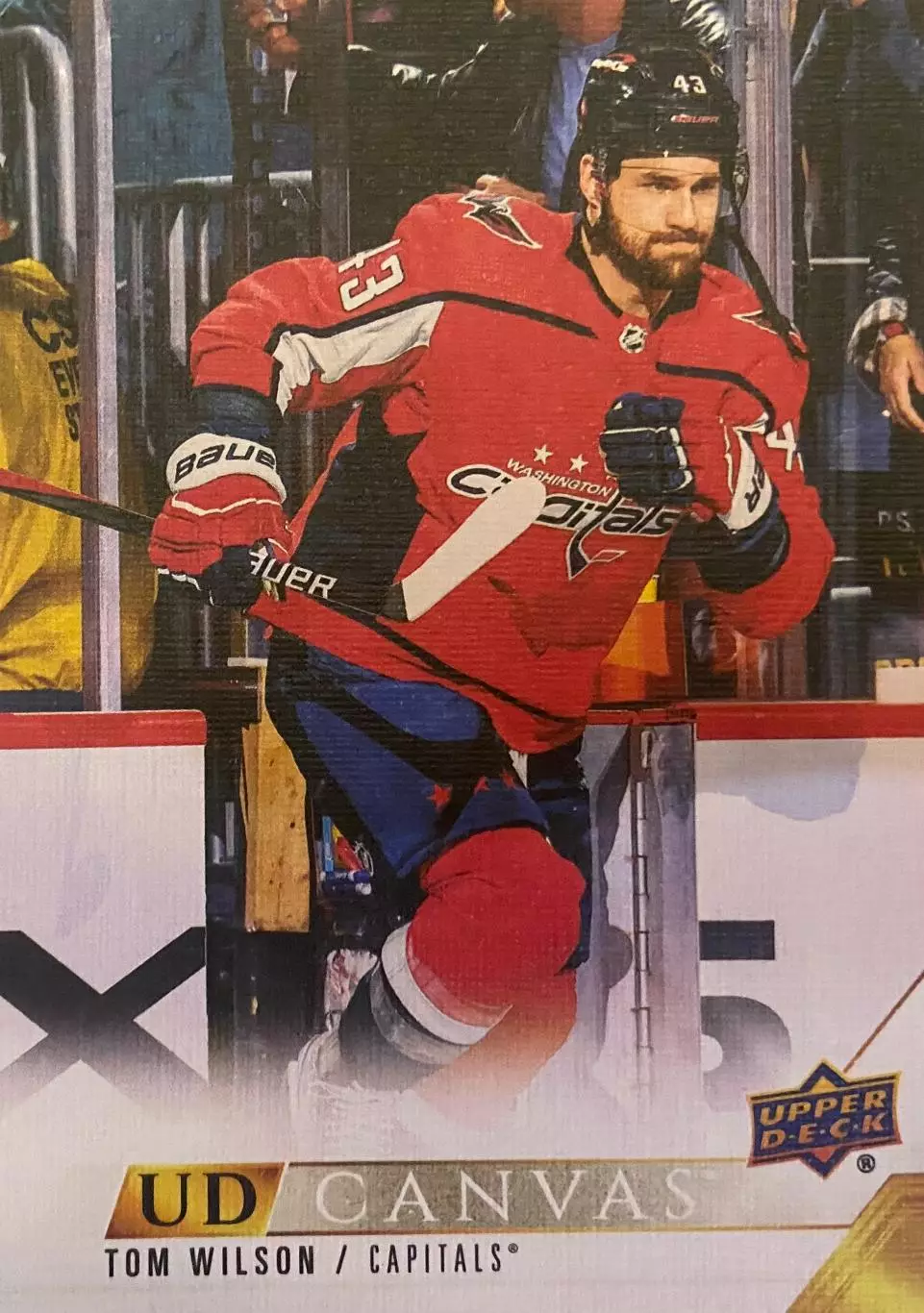 Хоккей. Карточка Tom Wilson - Том Уилсон Washington Capitals-Вашингтон НХЛ-NHL