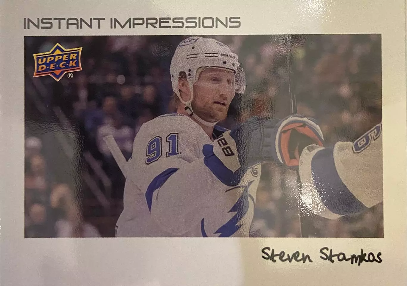 Карточка Steven Stamkos - Стивен Стэмкос Tampa Bay Lightning/Тампа-Бэй НХЛ-NHL