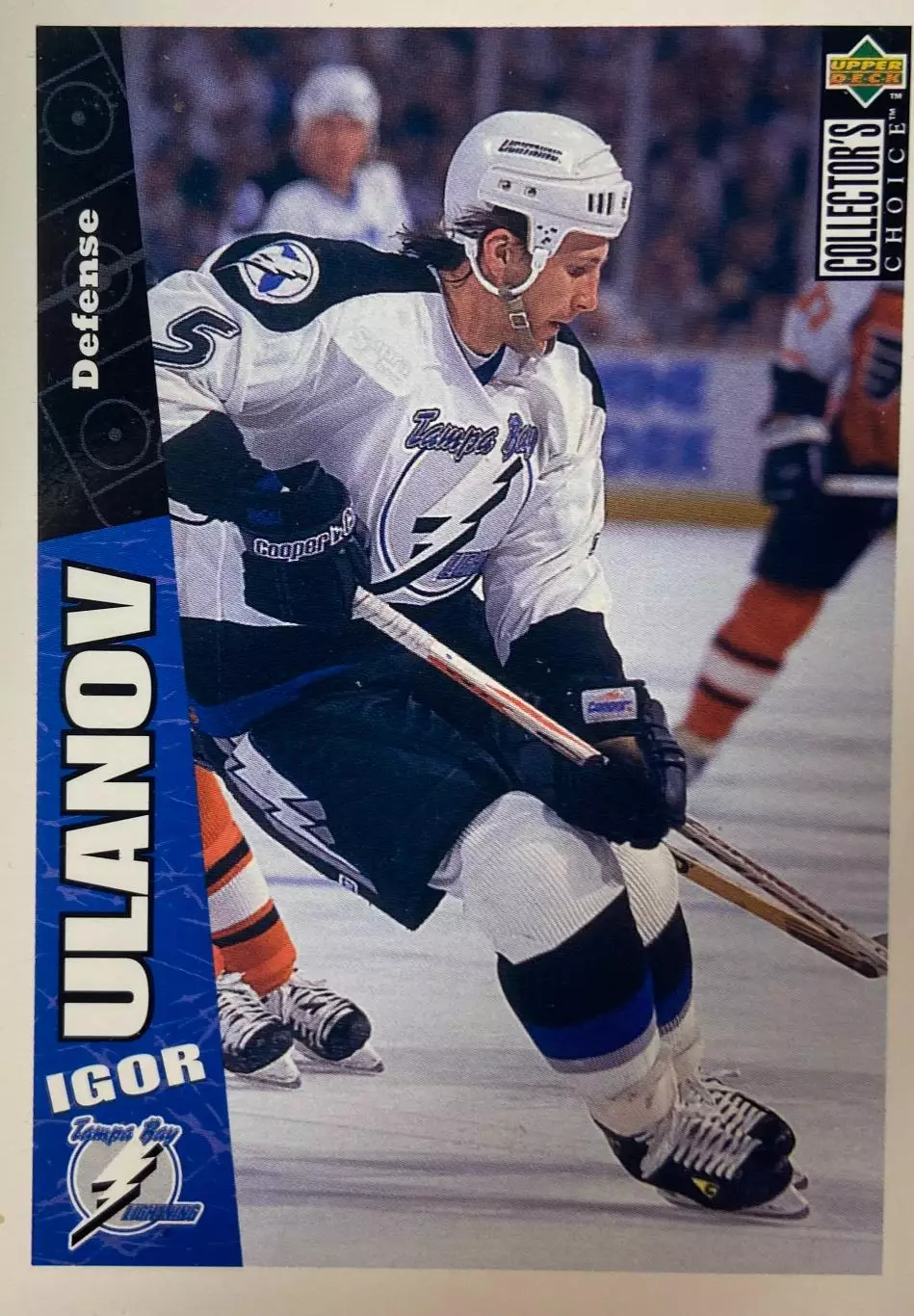 Хоккей Карточка Игорь Уланов Тампа-Бэй Лайтнинг, Молот, Химик, Локомотив НХЛ/NHL
