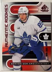 Карточка Семен Дер-Аргучинцев Toronto Maple Leafs, Динамо Москва,Трактор НХЛ/КХЛ