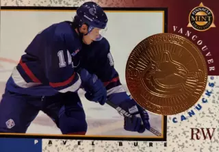 Карточка Павел Буре Vancouver Canucks-Ванкувер, Спартак, ЦСКА Москва НХЛ-NHL