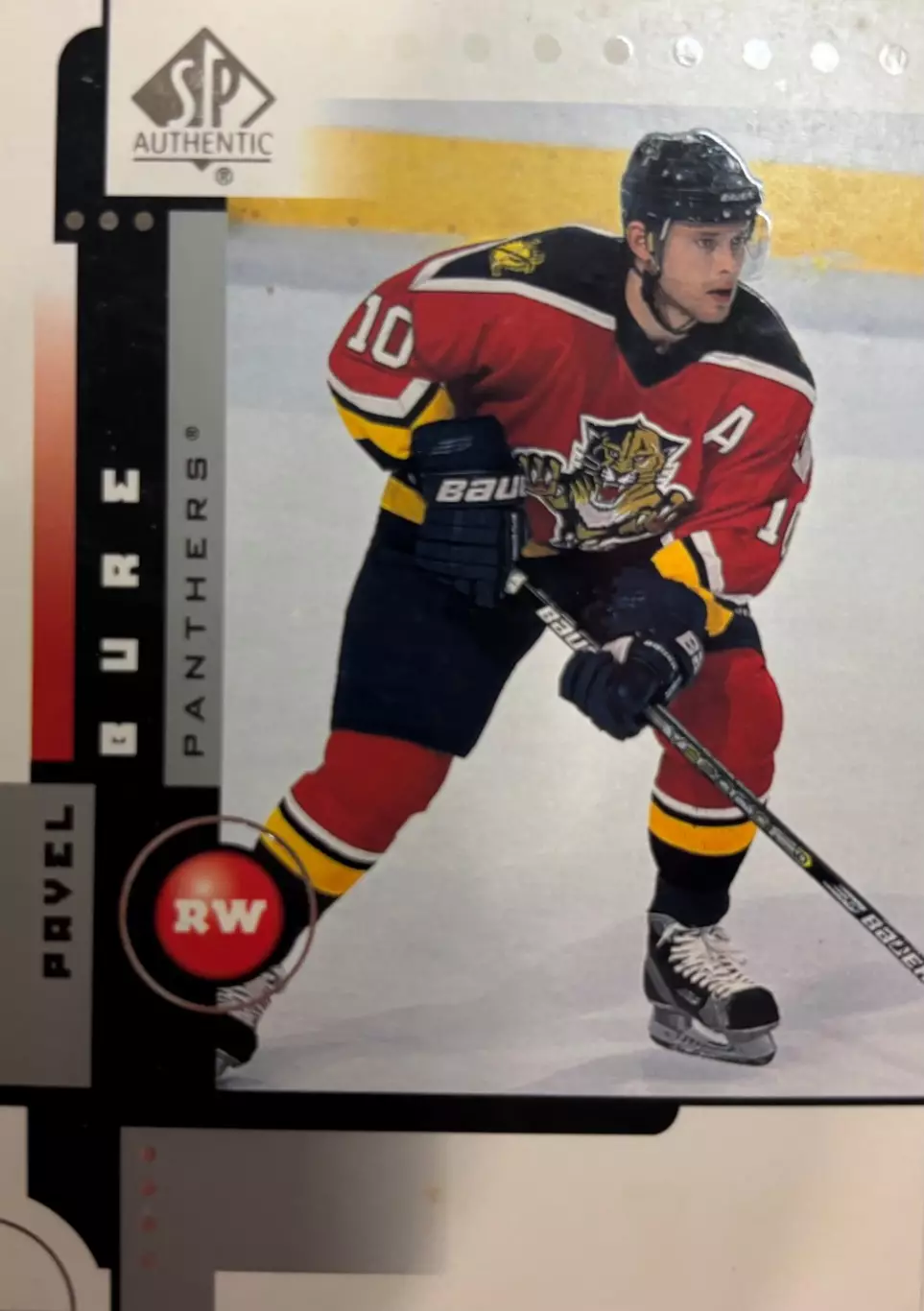 Карточка Павел Буре Florida Panthers/Флорида, Спартак, ЦСКА Москва НХЛ/NHL