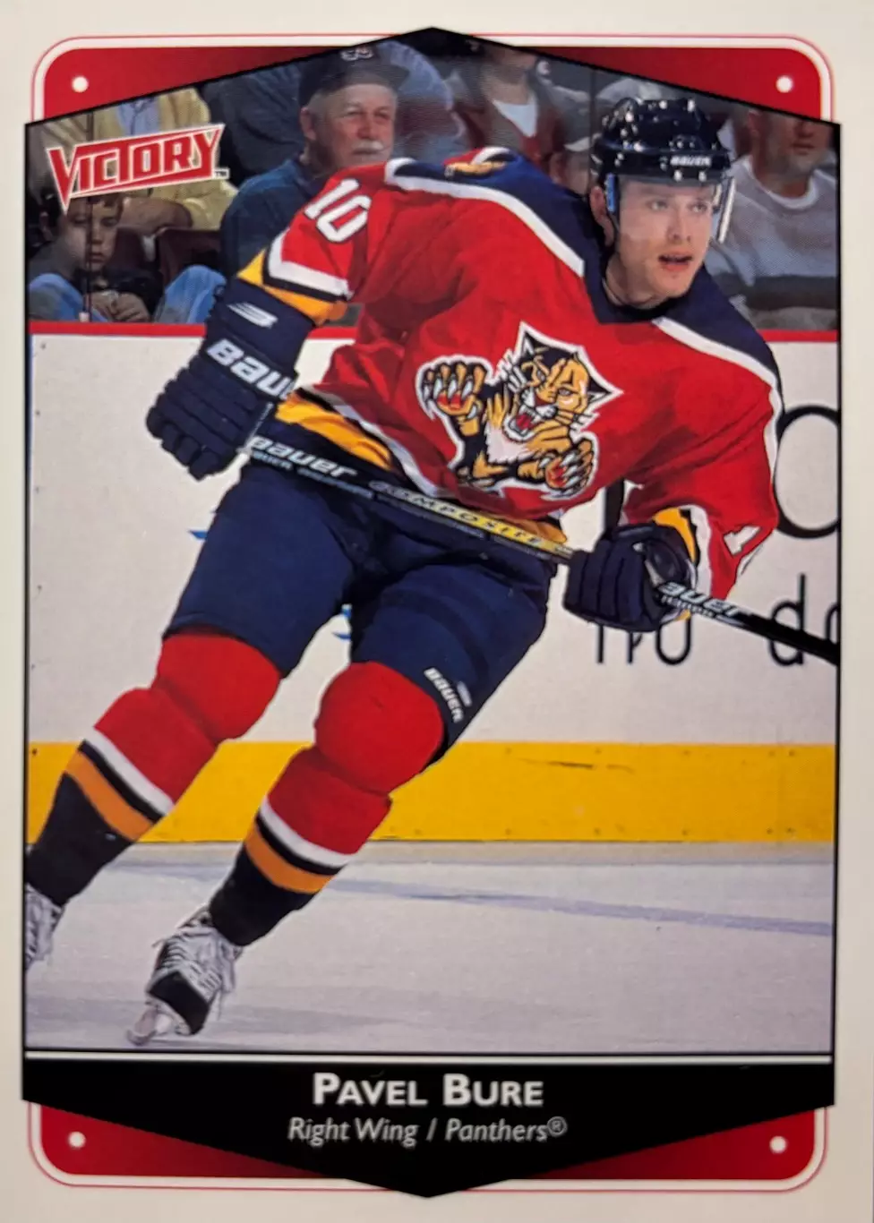 Хоккей Карточка Павел Буре Florida Panthers/Флорида, Спартак,ЦСКА Москва НХЛ/NHL