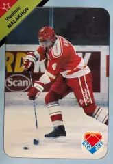 Хоккей. Карточка Владимир Малахов СССР/Россия, ЦСКА, Спартак Москва НХЛ/NHL
