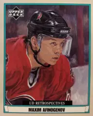 Карточка Максим Афиногенов Buffalo Sabres/Баффало, Динамо,Витязь,СКА НХЛ/NHL/КХЛ