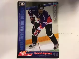Карточка Евгений Бирюков Металлург Магнитогорск КХЛ сезон 2010 - 2011 SeReal