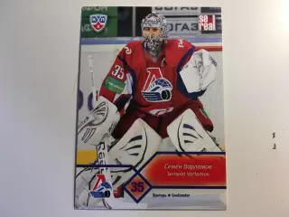 Хоккей.Карточка Семен Варламов Локомотив Ярославль КХЛ сезон 2012-2013