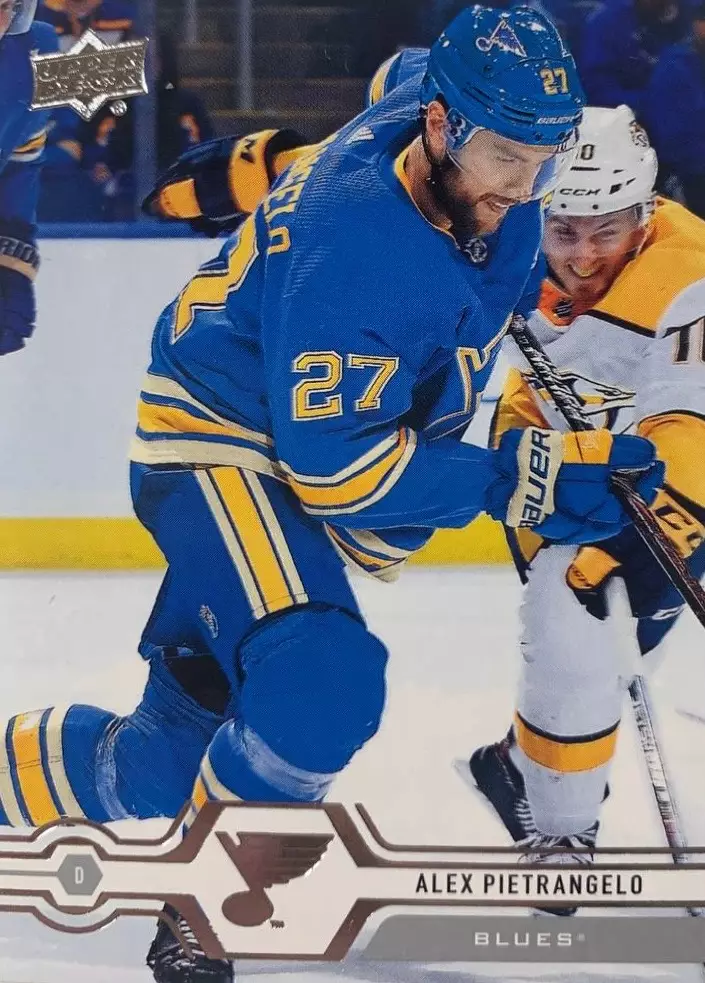 Карточка Alex Pietrangelo - Алекс Пьетранжело St. Louis Blues/Сент-Луис НХЛ/NHL