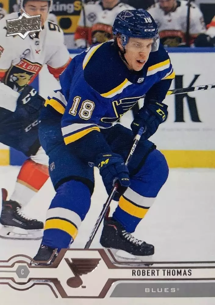 Хоккей Карточка Robert Thomas-Роберт Томас St Louis Blues/Сент-Луис Блюз НХЛ NHL