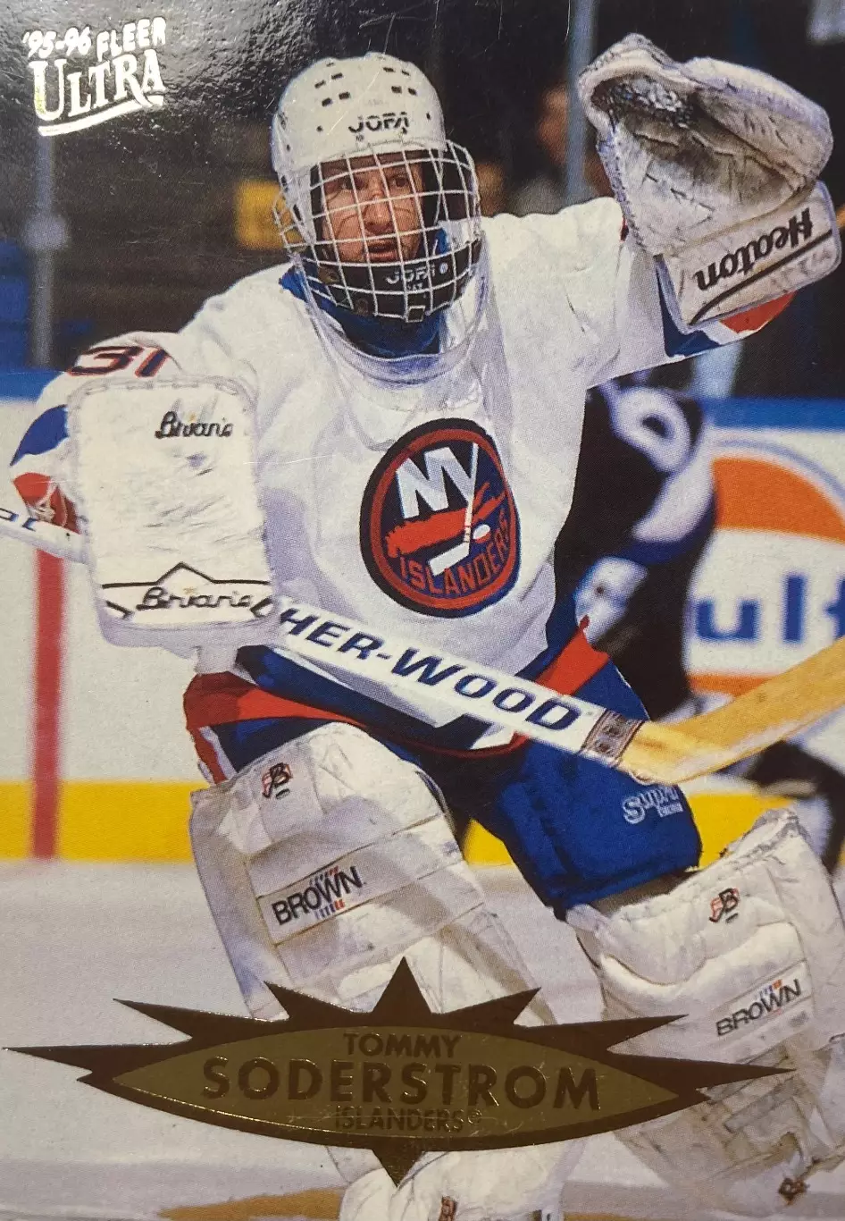 Карточка Tommy Soderstrom/Томми Седерстрем New York Islanders/Айлендерс НХЛ/NHL