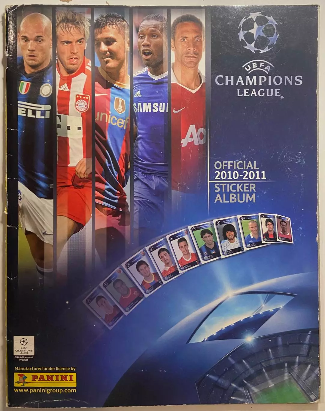 Новый альбом PANINI/ПАНИНИ Лига Чемпионов 2010-11