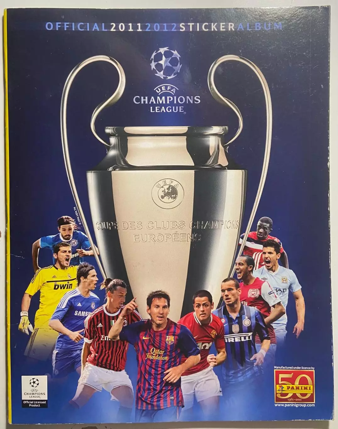 Новый альбом PANINI/ПАНИНИ Лига Чемпионов 2011-12