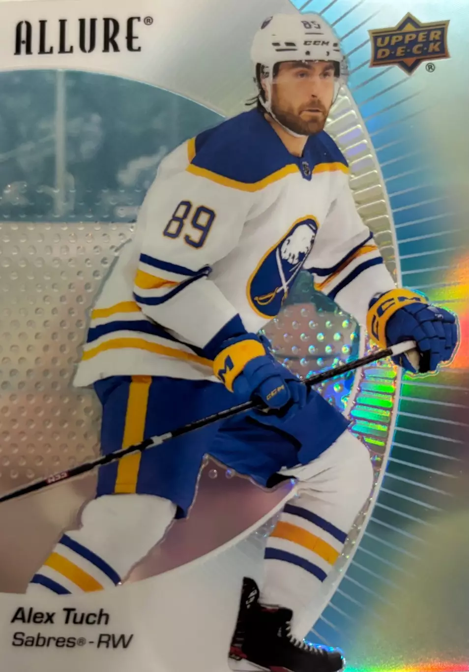 Хоккей. Карточка Alex Tuch - Алекс Так Buffalo Sabres - Баффало Сейбрз НХЛ/NHL