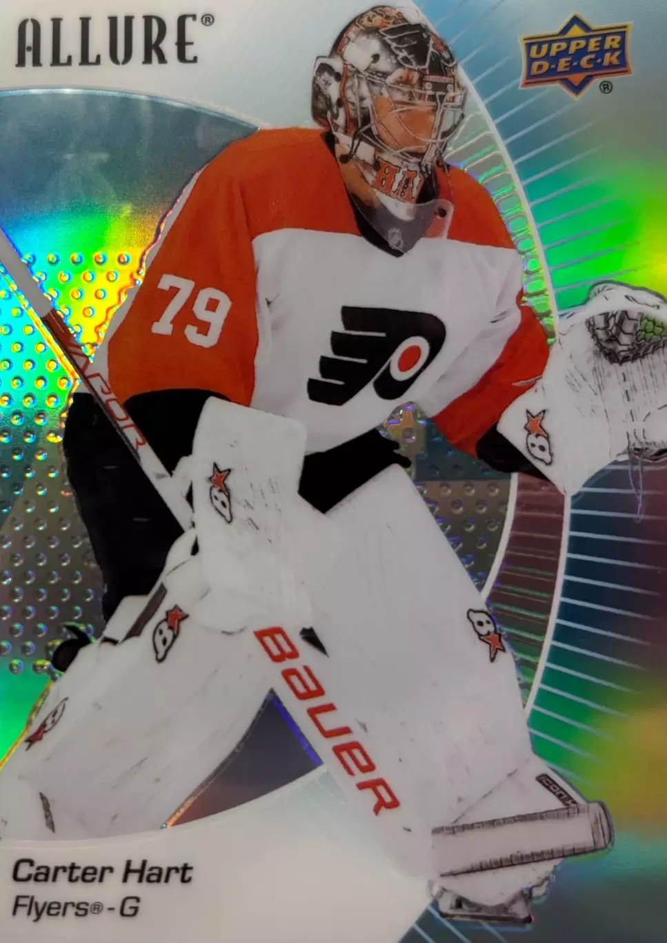 Хоккей. Карточка Carter Hart-Картер Харт Philadelphia Flyers/Филадельфия НХЛ/NHL