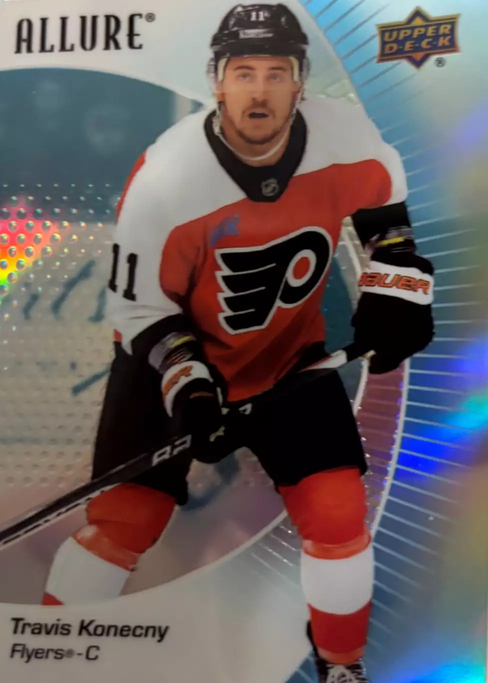 Карточка Travis Konecny - Трэвис Конекни Philadelphia Flyers-Филадельфия НХЛ-NHL