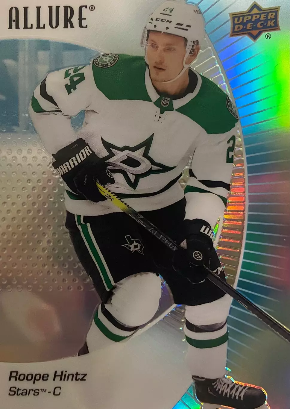 Хоккей. Карточка Roope Hintz - Роопе Хинтц Dallas Stars - Даллас Старз НХЛ NHL