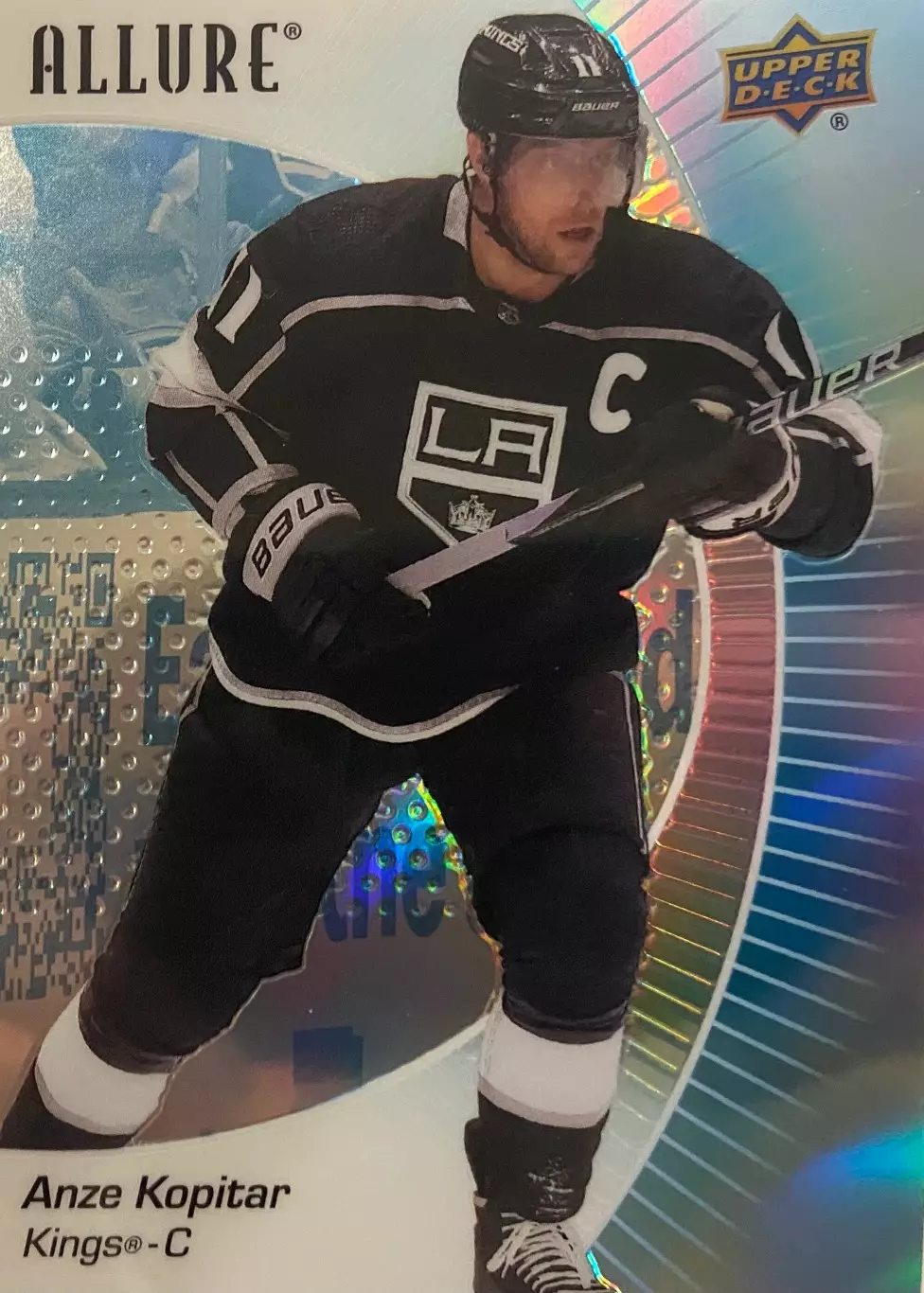 Карточка Anze Kopitar-Анже Копитар Los Angeles Kings-Лос-Анджелес Кингз НХЛ-NHL