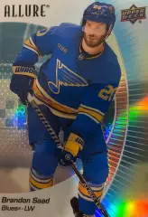 Хоккей Карточка Brandon Saad-Брэндон Саад St. Louis Blues/Сент-Луис Блюз НХЛ-NHL