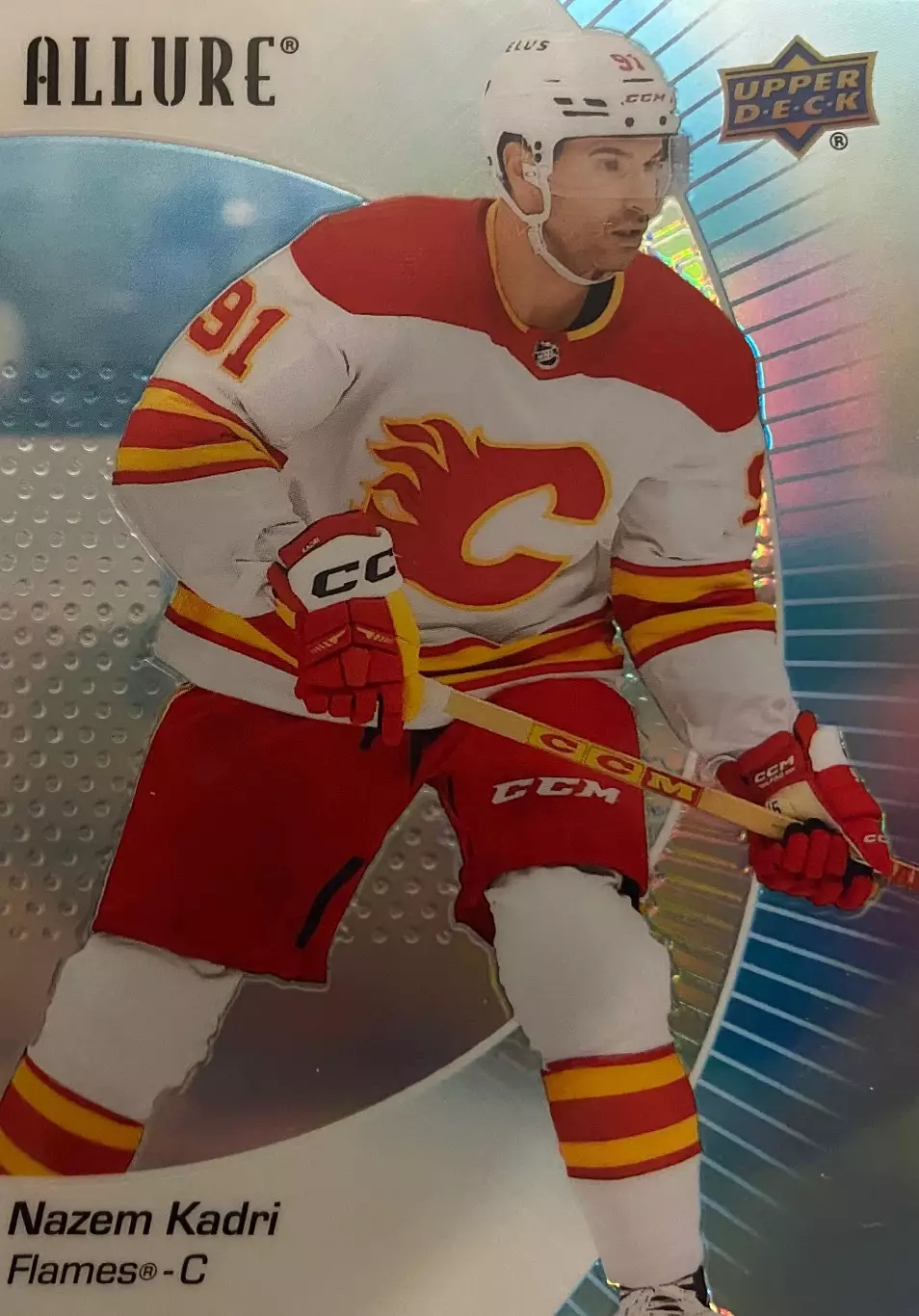 Хоккей. Карточка Nazem Kadri-Назем Кадри Calgary Flames - Калгари Флэймз НХЛ/NHL