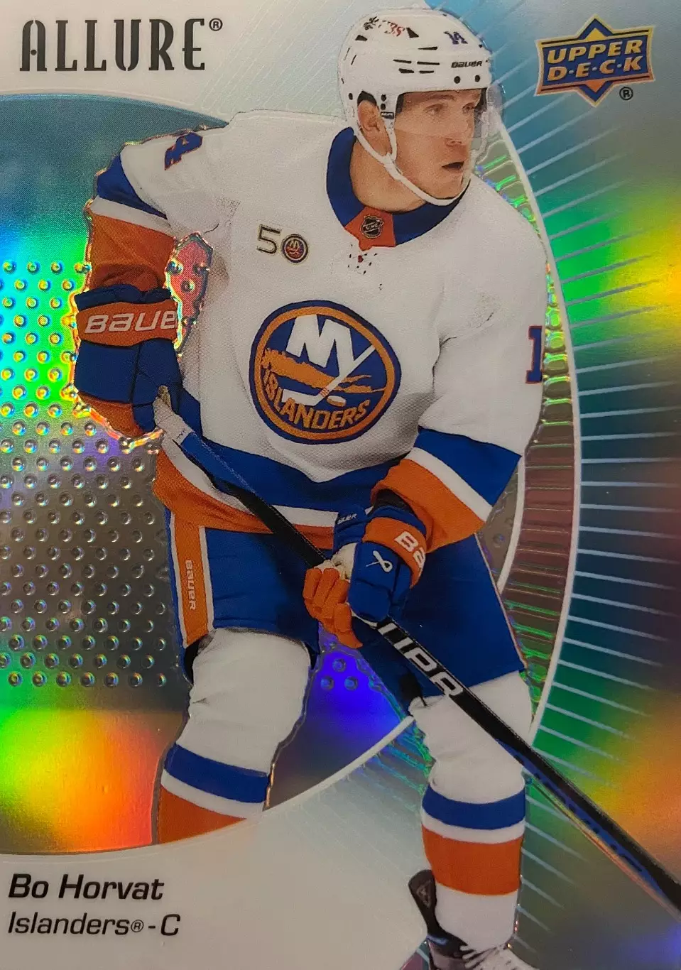 Хоккей. Карточка Bo Horvat - Бо Хорват New York Islanders - Айлендерс НХЛ/NHL