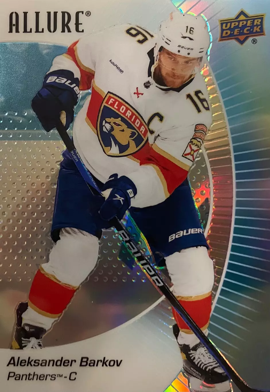 Карточка Aleksander Barkov - Александр Барков Florida Panthers - Флорида НХЛ-NHL