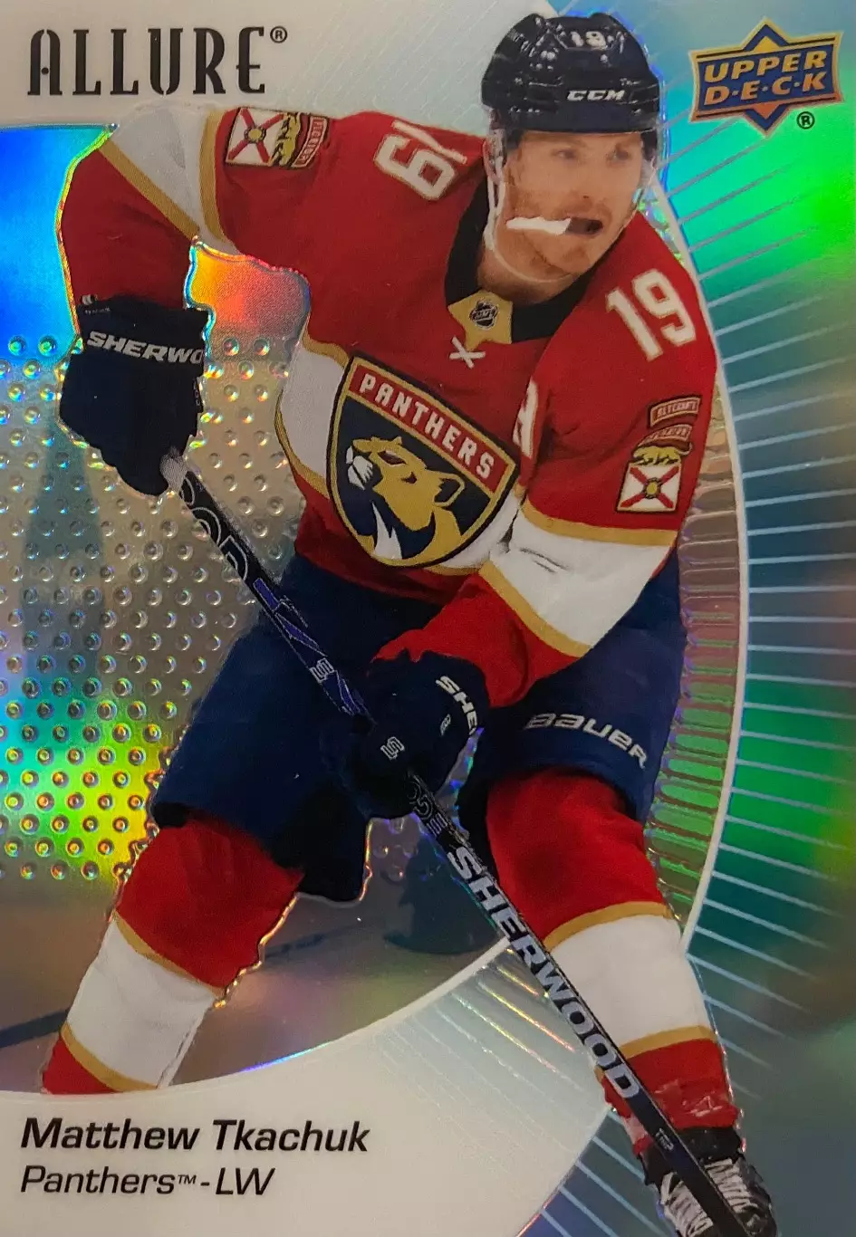 Хоккей. Карточка Matthew Tkachuk-Мэттью Ткачук Florida Panthers-Флорида НХЛ/NHL