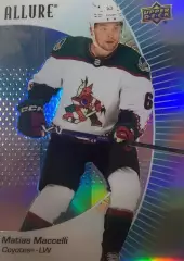 Хоккей. Карточка Matias Maccelli-Матиас Маччелли Arizona Coyotes-Аризона НХЛ/NHL