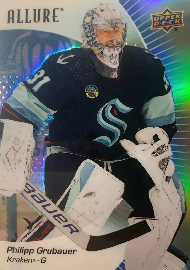 Карточка Philipp Grubauer-Филипп Грубауэр Seattle Kraken - Сиэтл Кракен НХЛ NHL